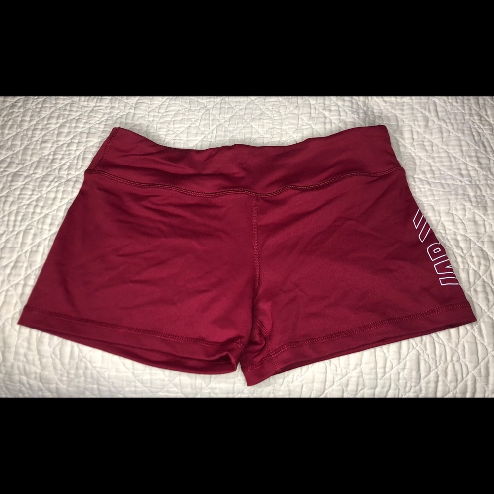 I Am Becoming workout shorts